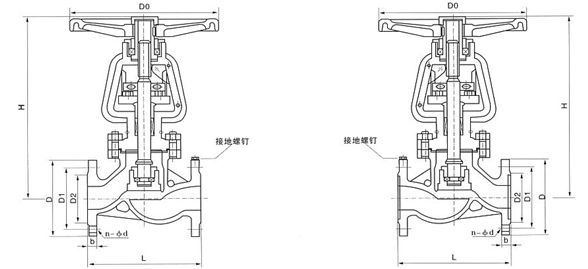 氧气专用截止阀